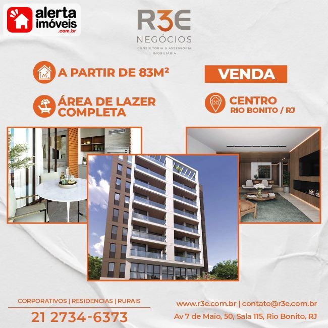 Apartamento - Venda:  Centro, Rio Bonito - RJ