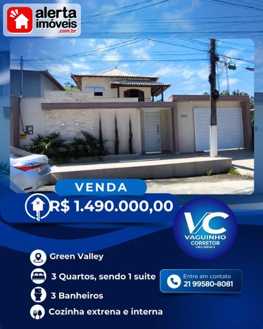 Casa - Venda:  Green Valley , Rio Bonito - RJ